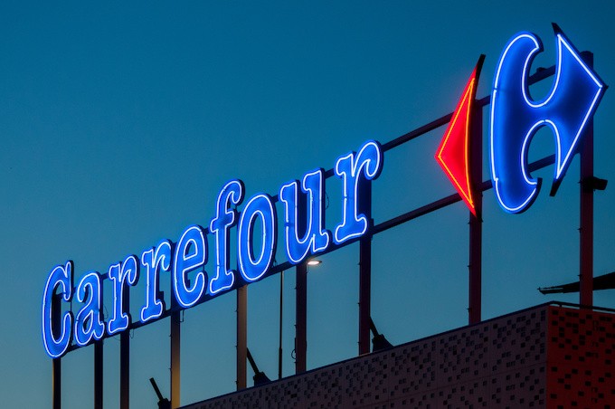 Enseigne Carrefour