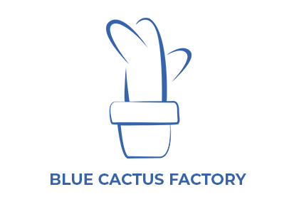Blue Cactus Factory Logo