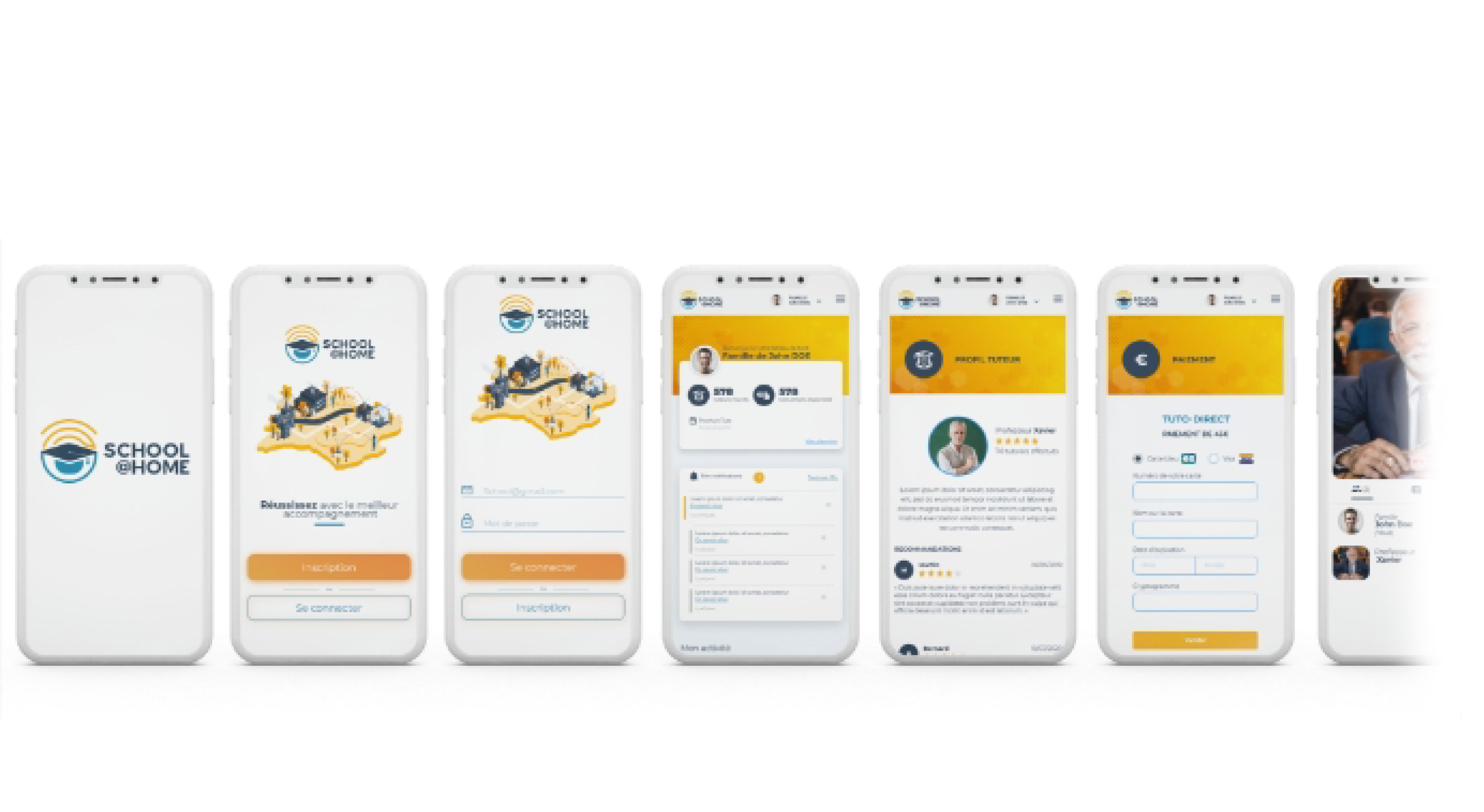 Parcours mobile school@home